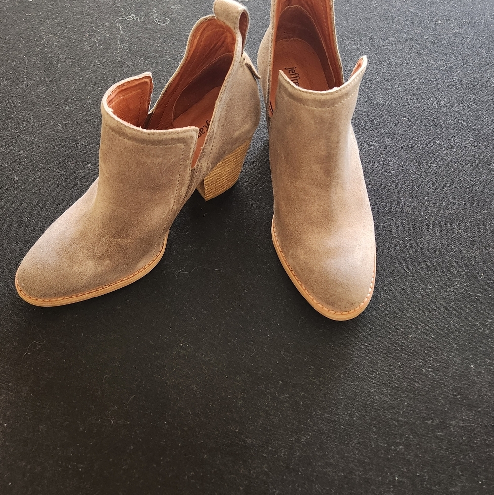 Suede Booties
